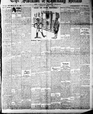 cover page of Stockton Herald, South Durham and Cleveland Advertiser published on April 1, 1905