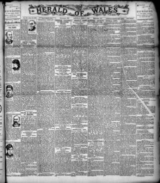 cover page of Herald of Wales published on April 1, 1893