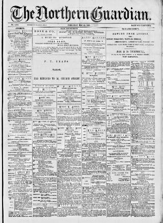 cover page of Northern Guardian (Hartlepool) published on May 22, 1895