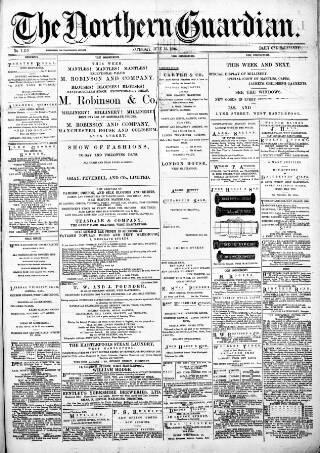 cover page of Northern Guardian (Hartlepool) published on June 13, 1896