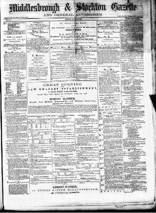 cover page of Northern Weekly Gazette published on April 1, 1870