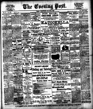 cover page of Jersey Evening Post published on June 13, 1907