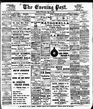 cover page of Jersey Evening Post published on April 1, 1909