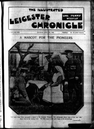 cover page of Leicester Chronicle published on April 1, 1916