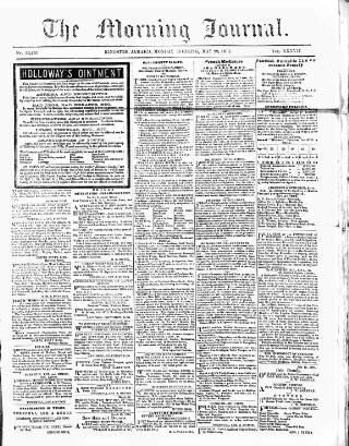 cover page of Morning Journal (Kingston) published on May 22, 1871