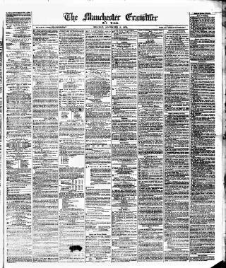 cover page of Manchester Daily Examiner & Times published on November 2, 1874