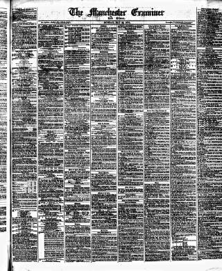 cover page of Manchester Daily Examiner & Times published on May 22, 1876