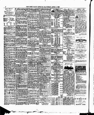 cover page of Cork Daily Herald published on April 1, 1893