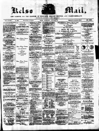 cover page of Kelso Mail published on June 13, 1883