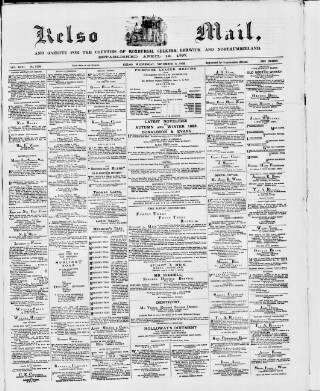 cover page of Kelso Mail published on November 2, 1892