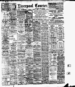 cover page of Liverpool Courier and Commercial Advertiser published on April 1, 1910