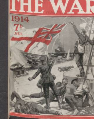 cover page of The War published on August 22, 1914