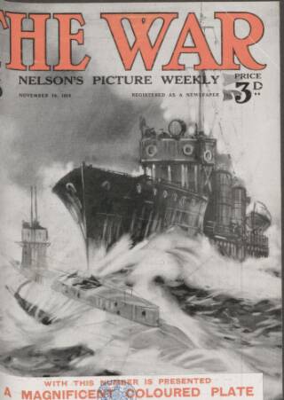 cover page of The War published on November 14, 1914