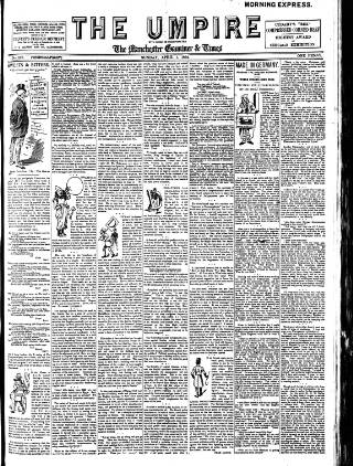 cover page of Empire News & The Umpire published on April 1, 1894