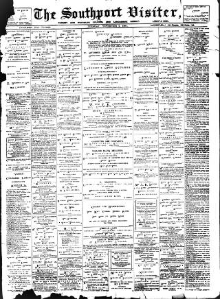 cover page of Southport Visiter published on November 2, 1897