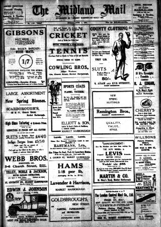 cover page of Midland Mail published on April 1, 1921