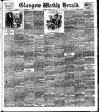cover page of Glasgow Weekly Herald published on June 13, 1891