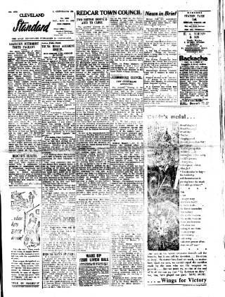 cover page of Cleveland Standard published on May 22, 1943