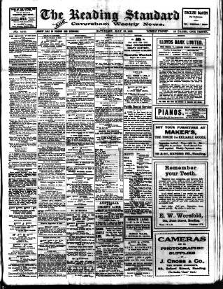 cover page of Reading Standard published on May 22, 1915