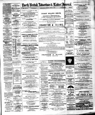 cover page of North British Advertiser & Ladies' Journal published on April 1, 1882