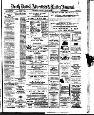 cover page of North British Advertiser & Ladies' Journal published on August 2, 1884
