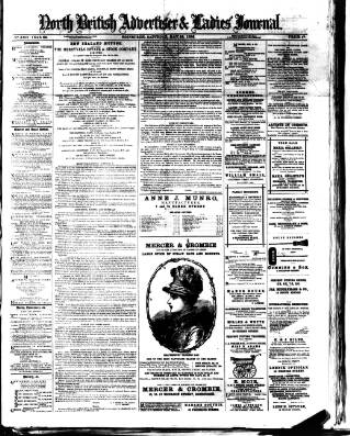 cover page of North British Advertiser & Ladies' Journal published on May 22, 1886