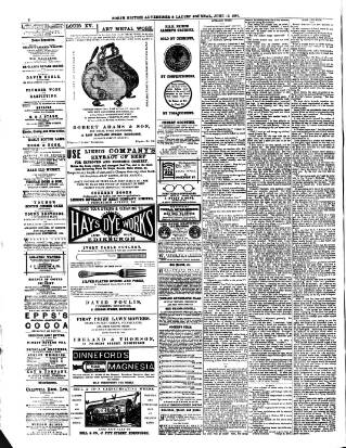 cover page of North British Advertiser & Ladies' Journal published on June 13, 1891