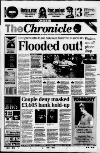 cover page of Chester Chronicle published on June 13, 1997