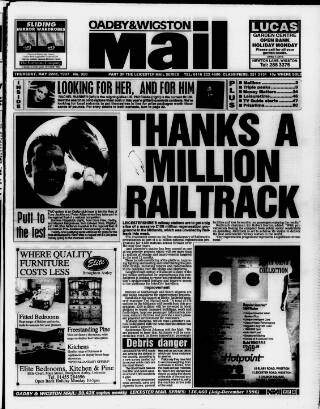 cover page of Oadby & Wigston Mail published on May 22, 1997