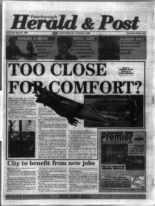 cover page of Peterborough Herald & Post published on May 22, 1997