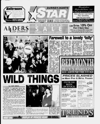 cover page of Surrey-Hants Star published on April 1, 1999