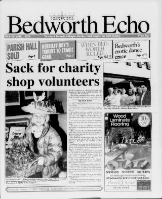 cover page of Bedworth Echo published on April 1, 1999