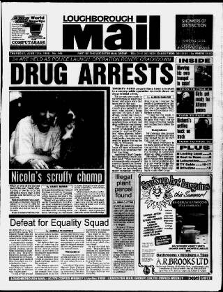 cover page of Loughborough Mail published on June 13, 1996