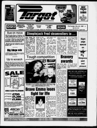 cover page of Boston Target published on May 22, 1996