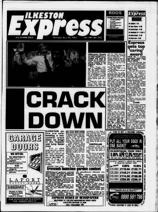 cover page of Ilkeston Express published on June 13, 1991