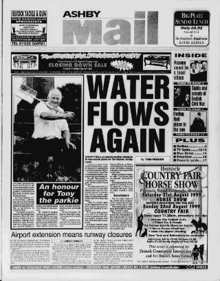 cover page of Ashby Mail published on August 19, 1999