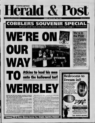 cover page of Northampton Herald & Post published on May 22, 1997