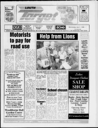 cover page of Louth Target published on April 1, 1998
