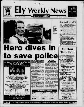 cover page of Ely Weekly News published on May 22, 1997