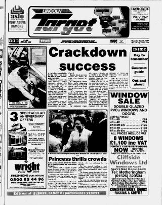 cover page of Lincoln Target published on May 22, 1997