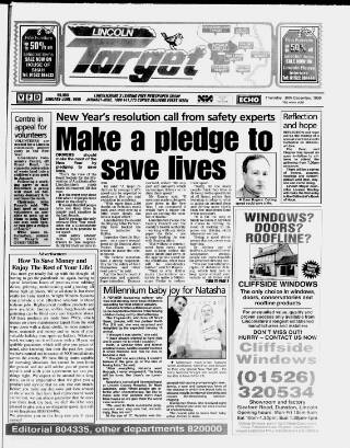 cover page of Lincoln Target published on December 30, 1999