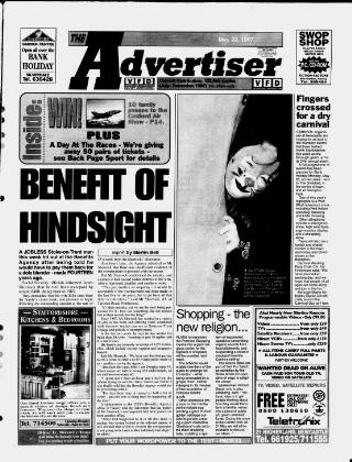 cover page of Potteries Advertiser published on May 22, 1997