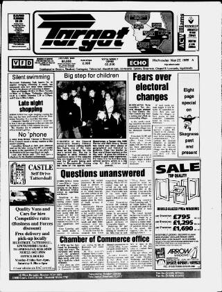 cover page of Horncastle Target published on May 22, 1996