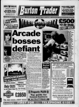 cover page of Burton Trader published on November 2, 1993