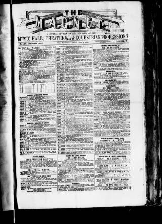 cover page of Magnet (Leeds) published on November 2, 1889
