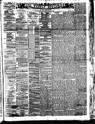 cover page of Weekly Scotsman published on May 22, 1886
