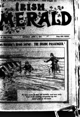 cover page of Irish Emerald published on April 1, 1911