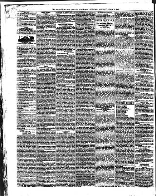 cover page of Dover Chronicle published on August 2, 1856