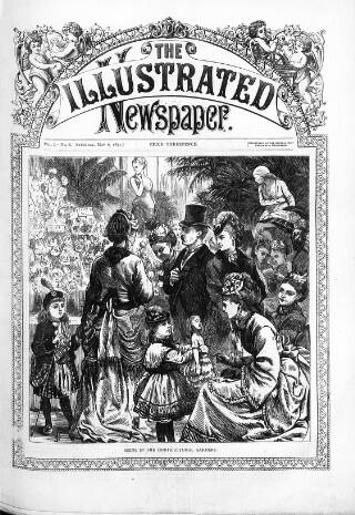 cover page of Illustrated Newspaper published on May 6, 1871