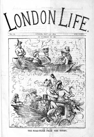 cover page of London Life 1879 published on May 31, 1879